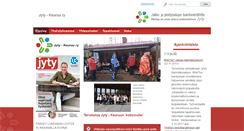 Desktop Screenshot of keuruu.jytyliitto.net