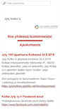 Mobile Screenshot of jytykotkary.jytyliitto.net