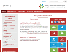 Tablet Screenshot of jytykotkary.jytyliitto.net