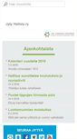 Mobile Screenshot of jytyhollola.jytyliitto.net